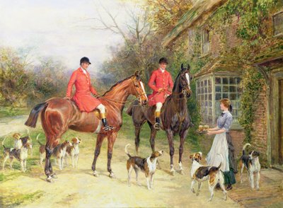 Ein Halt im Fuchswirtshaus von Heywood Hardy