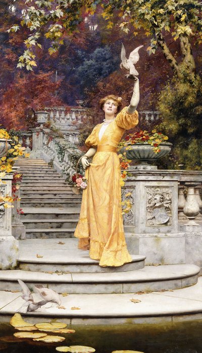 Die Haustaube von Heywood Hardy