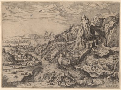 Das Opfer Abrahams von Hieronymus Cock