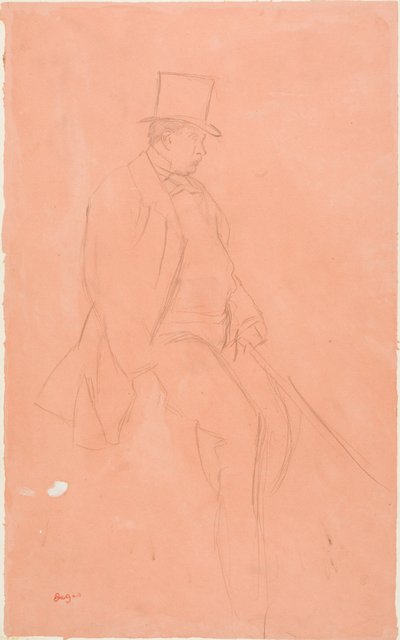 Reitender Herr von Hilaire Germain Edgar Degas