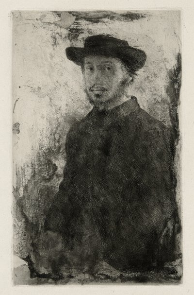 Selbstporträt von Hilaire Germain Edgar Degas