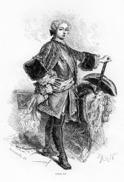 Ludwig XV., König von Frankreich von Hildibrand