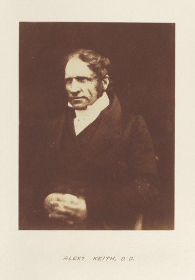 Alexander Keith, D.D. von Hill and Adamson