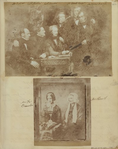 Gruppenporträt von Hill and Adamson