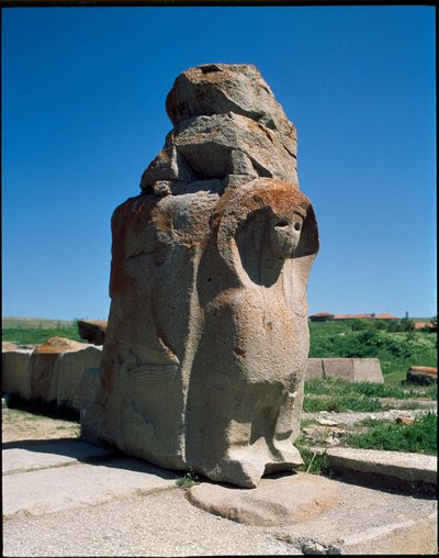 Ansicht des Sphinx-Tores von Hittite Hittite