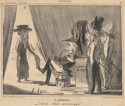 In Bukarest von Honoré Daumier