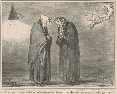 Ah! Meine arme Madame Chaffarou von Honoré Daumier