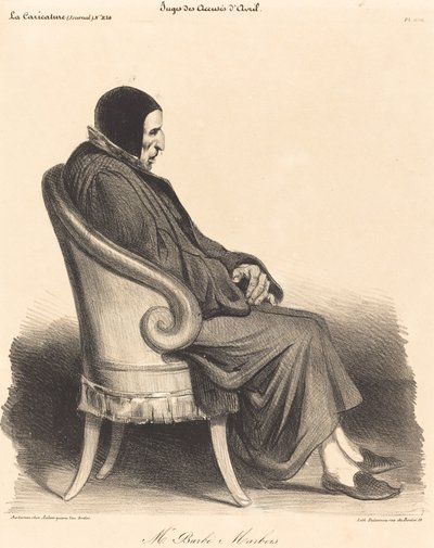 Barbé-Marbois von Honoré Daumier