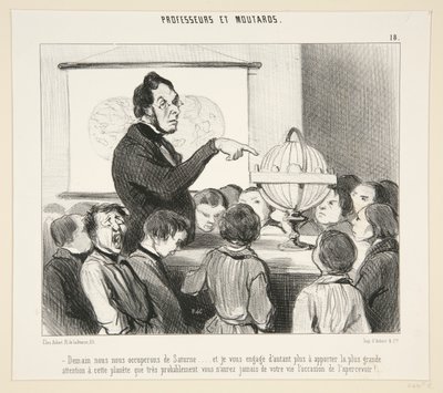 Morgen kümmern wir uns um Saturn von Honoré Daumier