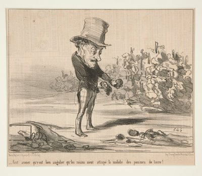 Man muss zugeben, dass von Honoré Daumier