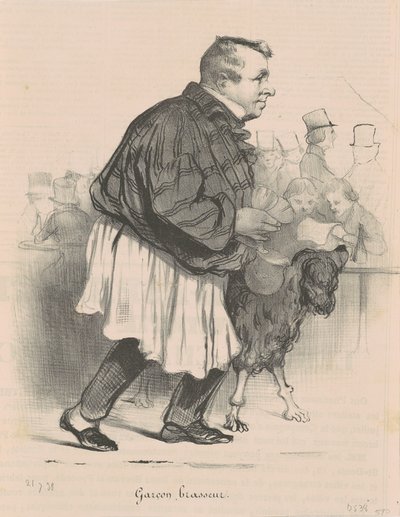 Brauereikellner... von Honoré Daumier