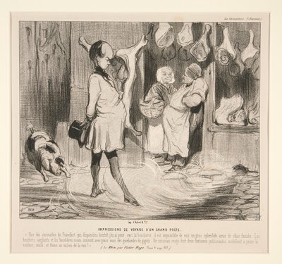 Reiseeindrücke von Honoré Daumier