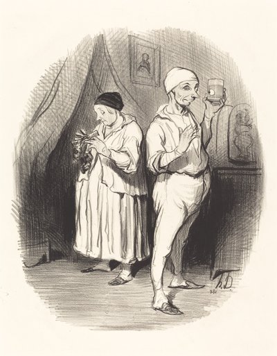 Das Auge des Meisters von Honoré Daumier
