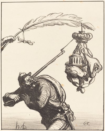 Frieden um jeden Preis von Honoré Daumier