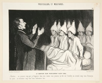 Le dortoir d von Honoré Daumier