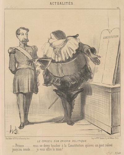 Die politischen Schwindler von Honoré Daumier