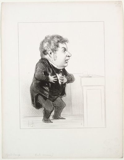Michel Goudchaux von Honoré Daumier