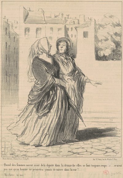 Wenn Frauen wissen, wie... von Honoré Daumier