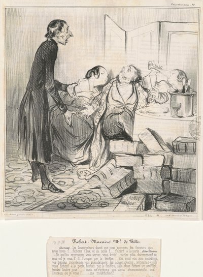 Robert Macaire Md de Bibles von Honoré Daumier
