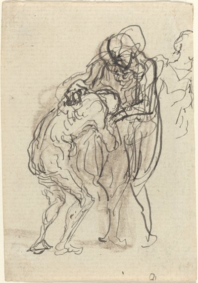 Der verlorene Sohn von Honoré Daumier