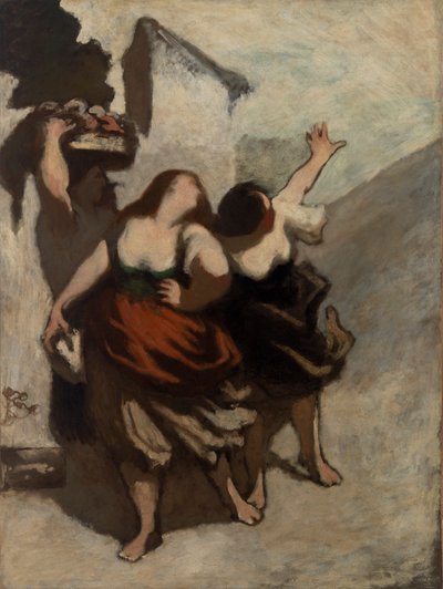Die Lüstlinge von Honoré Daumier