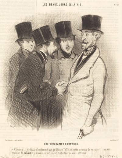 Eine Ehrenwiederherstellung von Honoré Daumier