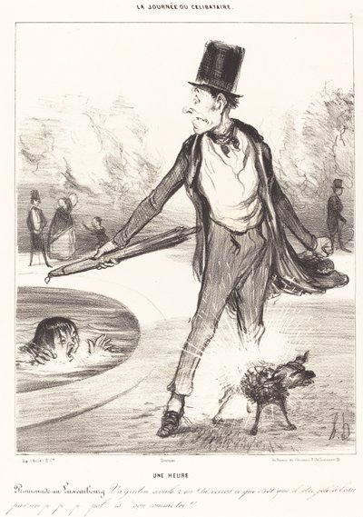 Eine Stunde von Honoré Daumier