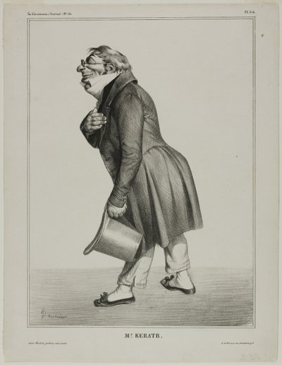 Auguste-Hilarion, Comte de Kératry von Honoré Victorin Daumier