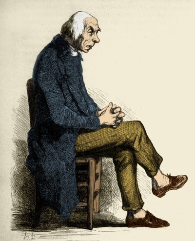 Vater Goriot von Honoré Daumier