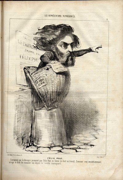 Le Charivari von Honoré Daumier