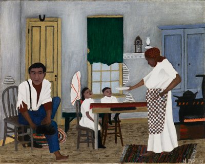 Sonntagsfrühstück von Horace Pippin