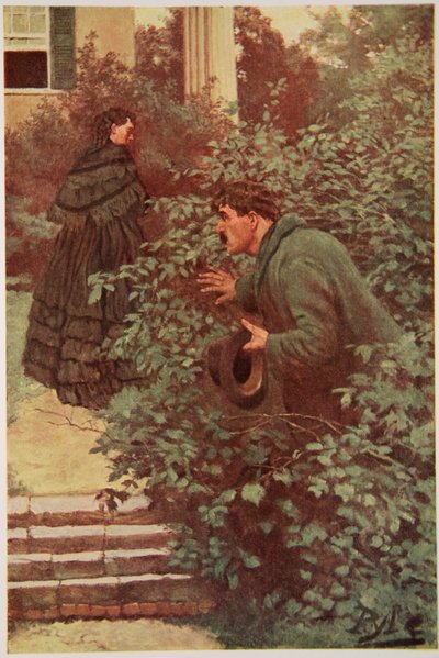 Sie wurde ständig von Spionen belästigt von Howard Pyle