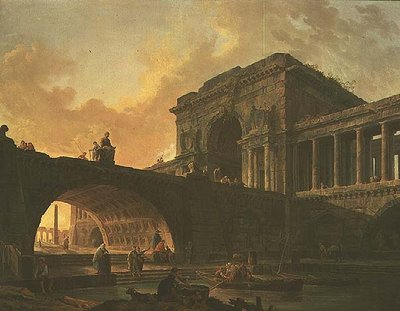 Architektonische Komposition von Hubert Robert