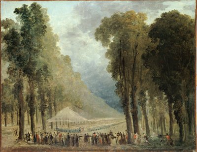 Das Bankett der Soldaten von Hubert Robert