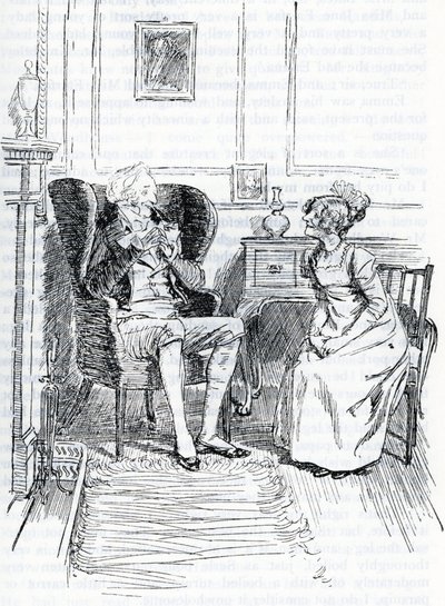 "Miss Bates" von Hugh Thomson