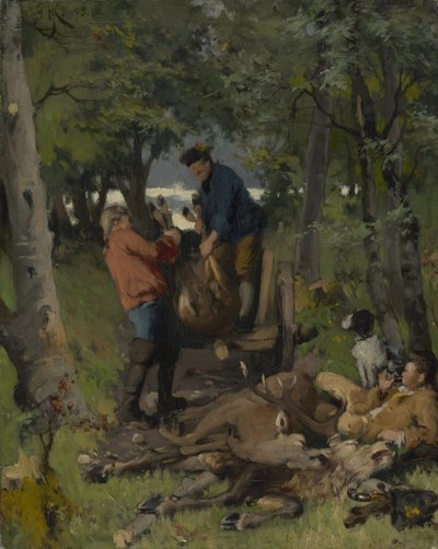 Nach der Jagd von Hugo Kotschenreiter