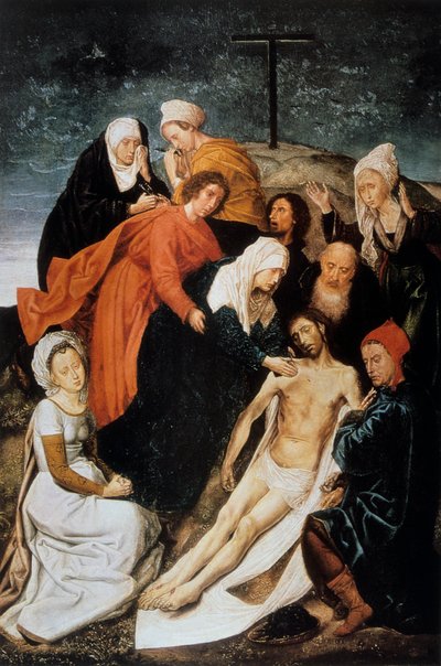 Die Klage, ca. 1479 von Hugo van der Goes