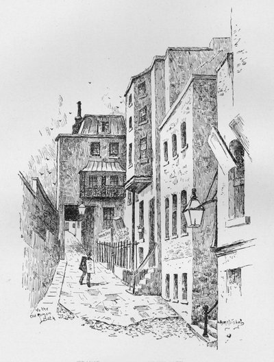 Eingang zu den römischen Bädern, 1890 von Hume Nisbet