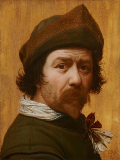 Selbstporträt, 1638 von Huygh Pietersz. Voskuyl