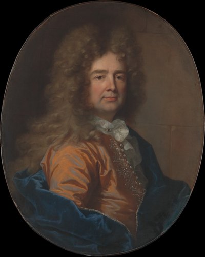 Porträt eines Mannes, 1693 von Hyacinthe Francois Rigaud