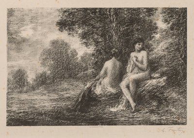 Badende, 1881 von Ignace Henri Jean Fantin Latour