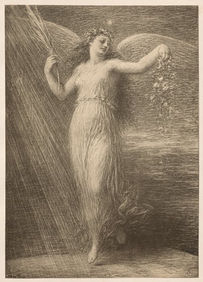 Unsterblichkeit, 1898 von Ignace Henri Jean Fantin Latour