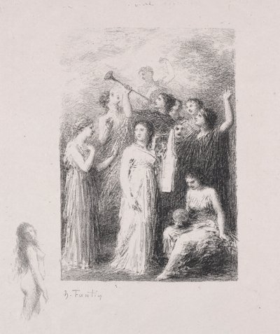 Die Blinden von Ignace Henri Jean Fantin Latour