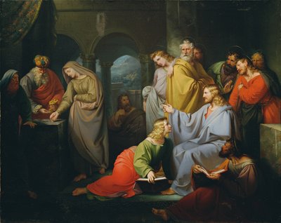 Das Scherflein der Witwe von Ignaz Dullinger