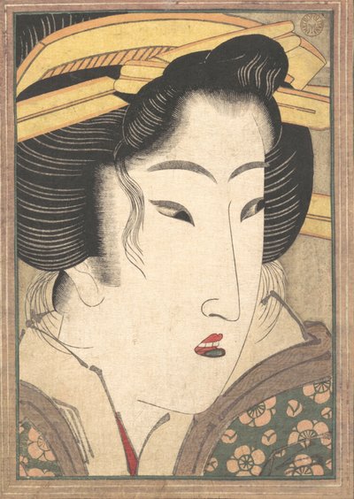 Kopf einer Schönheit, ca. 1825 von Ikeda Eisen