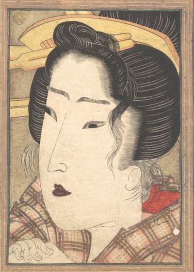 Kopf einer Schönheit, ca. 1825 von Ikeda Eisen