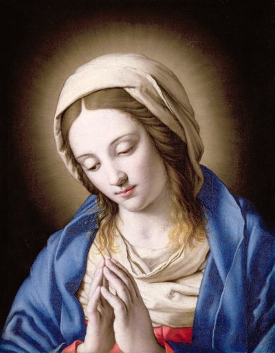 Die betende Madonna von Il Sassoferrato