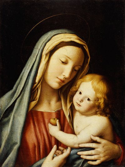 Die Madonna und das Kind von Il Sassoferrato