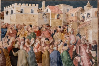 Detail (Fresken) von Ilario and others Ugolino di Prete