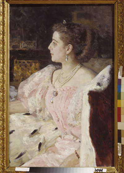 Porträt von Prinzessin Nitalia Golovina von Ilya Efimovich Repin